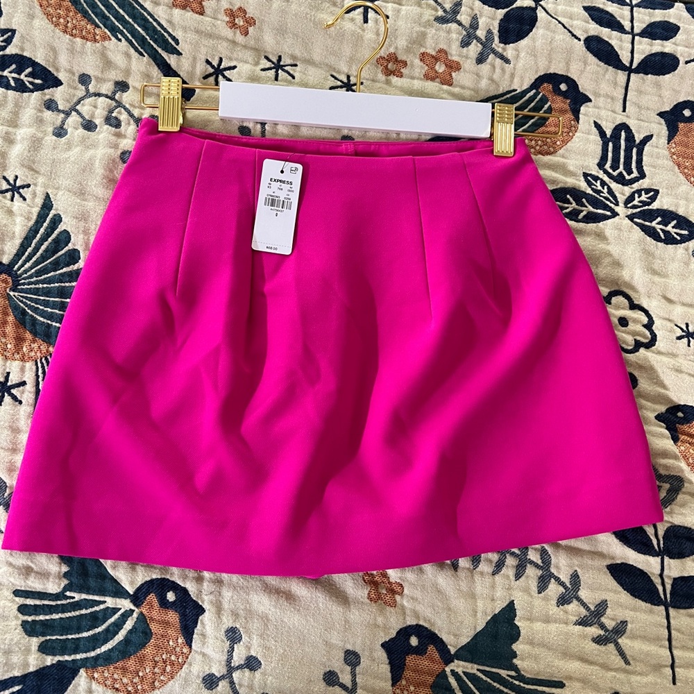 Express Hot Pink Women's Skort